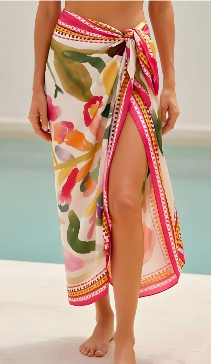 Scarf/Pareo-Bouquet