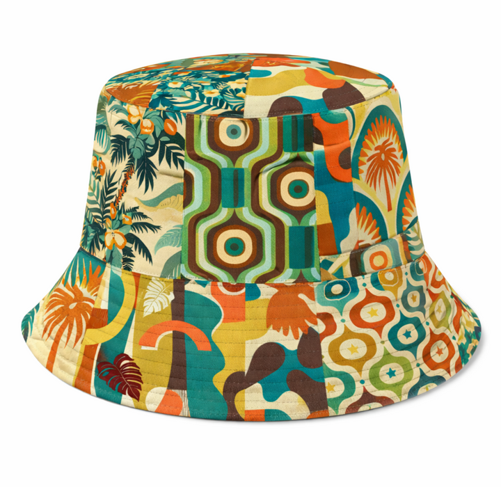 Custom Hand Made Designer Bucket Hats-Patchwork Style (Select Styles Shown Below)