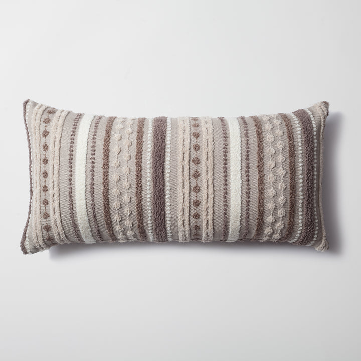 Avenue Lumbar Long-Beige, Taupe, and White